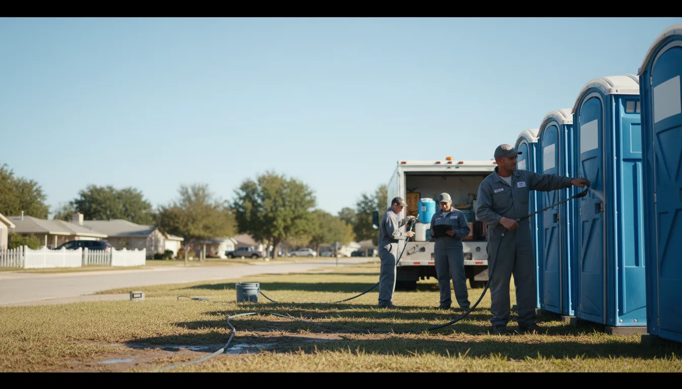 Long-Term Portable Toilet Rental in Saint Jacob, IL near me